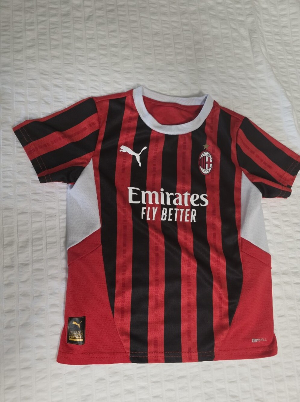 Puma Emirates Fly Better Acm 1899 Boys Jersey Sz 5/6